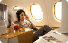 Emirates A380 Business Class